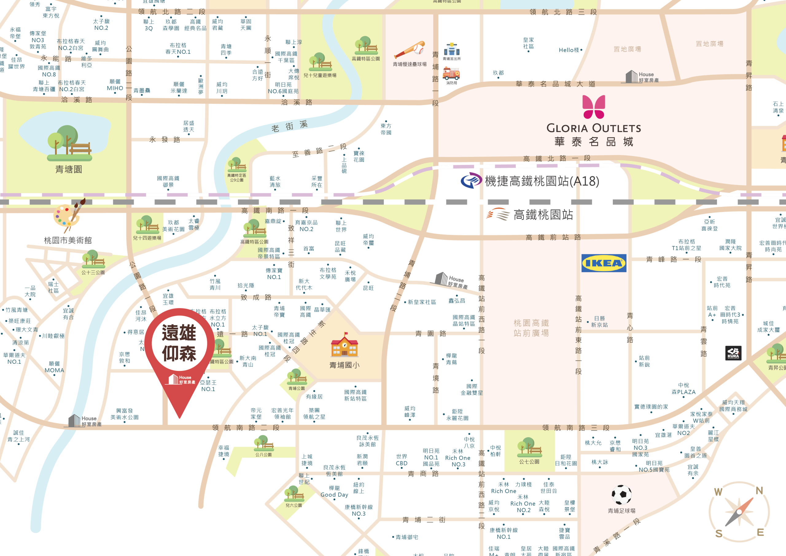 遠雄仰森 地圖 工作區域 1